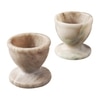 Opulent Marble Egg Vault set of 2