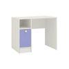 Sonoma Kids Study Desk with Shuttered Cabinet and Open Shelf in Persian Lilac Colour