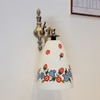 Enamoured Electric Wall Light in White Colour