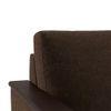 Corby Premium 3 Seater Fabric Sofa in Dark Earth Colour