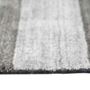 Brenda Charcoal Solid Woven Wool 6X4 Feet Carpet