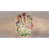 Bowie Multicolor Glass Wall Lamp