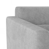 Lewis 2 Seater Fabric Sofa In Granite Weave Colour