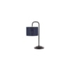 Marley Blue Jute Shade Iron Table Lamp