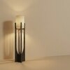Solitaire Beige Jute Floor Lamp with Beige Jute Base