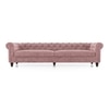 Winchester Essential 4 Seater Fabric Sofa In Desert Rose