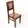 Oliver Sheesham Wood Dining Chair in Teak Finish