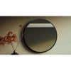 Aluminium Circle Decorative wall mirror by elegant arts and frames (Mirror size 800 mm)