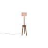Heather Multicolour Cotton Shade Floor Lamp