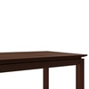 Fidora 4 Seater Dining Table In Mahogany Finish
