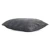 Rio Blue Grey Cotton Knitted Decorative Cushion Cover 16 x 16 Inches