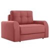 Calliro  Pull Out Sofa cum Bed  in Peach Colour
