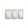 Truss White Black Pieces Wispy Brush Strokes Canvas Canvas Wall Prints Set of 3 Multicolor Matte