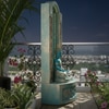 Aquagold Fiber Glass Slate Ganesha Indoor Water Fountain