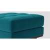 Berlo Ottoman Color in T Blue