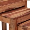 Mana Solid Wood Set Of 3 Stools