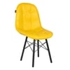 Beautiful Leatherette Dining Chair in Yellow Colour