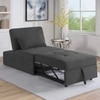 Evenie 1 Seater Pull Out Sofa cum Bed  in Dark Grey Colour