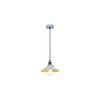 Nora White Metal Single Hanging Light