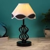 Willa Vintage Multicolor Shade Table lamp with Iron Base