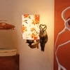 Devansh Metal Electric Wall Light in Antique Gold Colour with Multi Shade Count of 1 Light