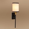 Devansh Metal Electric Wall Light in Black Colour with Multi Shade Count of 1 Light