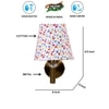 Devansh Metal Electric Wall Light in Gold Colour with Multi Shade Count of 1 Light
