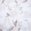 White Floral Cotton 400 Tc Flat Single Bed Sizesheet With 1 Pillow Cover