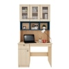 Swotty Study Table With Storage Blue And Beige Teak