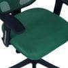 Goolda Low Back Ergonomic Chair in Dark Green Colour