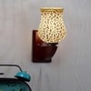 Devansh Solid Wood Electric Wall Light in Multi Colour with Multi Shade Count of 1 Light