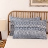 Kullu Patti Set Of 2 Pillow Covers with Blue colour