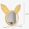 Rabbit Cane Wall Decor