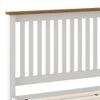 Athens Solid Wood Queen Size Bed In Two Tone Finish