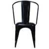 Onyx Iron Dining Chair in Black Colour