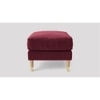Rieti Ottoman Color in Maroon