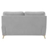 Osbert Velvet 2 Seater sofa in Grey color