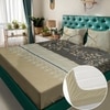 Multicolor Floral 180 TC Fitted 1 King  Bedsheet with 2 Pillow Covers