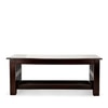 Blairs Sheesham Wood Coffee Table In Dark Walnut Finish