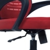Diicea Mid Back Ergonomic Chair in Red Colour