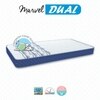 Marvel DualOrthopedic With Rebotech Technology 5 Inch Single Size Bonded Foam Mattress (84X35 Inches) , All Side Quilted, Dual Comfort Mattress