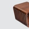 Roset Series Bedside Table in Walnut Finish