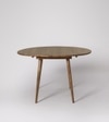 Rond Way Solid Wood 8 Seater Dining Table in Natural Finish