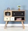 Morila Mango Wood Cabinet in Natural Finish