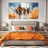 The Castle Decor Basketball Wall Art Set of 5 Digital Painting 27x48 Inch