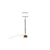 Edythe Multicolour Cotton Shade Floor Lamp