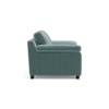 Esquel Luxe 2 Seater Fabric Sofa in Dusty Turquoise Velvet Colour