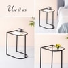 Contemporary Iron Side Table in  Finish - Set of 2