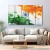 The Castle Decor Indian Art Wall Art Set of 5 Digital Painting 27x48 Inch