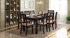 Arabia Xxl Solid Wood 8 Seater Dining Table With Set Of 8 Zella Chairs (Colour- Wheat Brown , Finish- Mahogany)